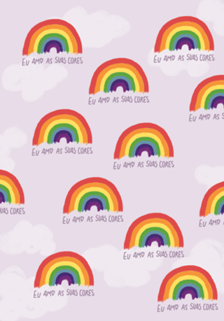 Eu amo as suas cores