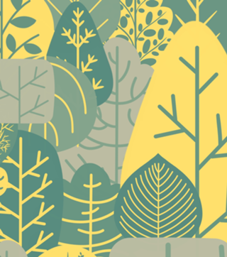 Floresta Fantástica - Amarela y verde