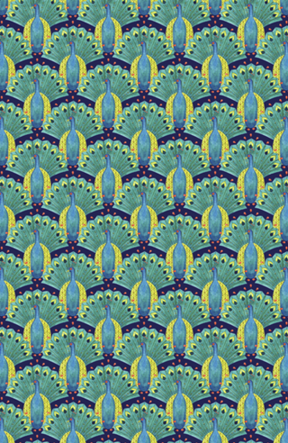 Pavão Art Decó