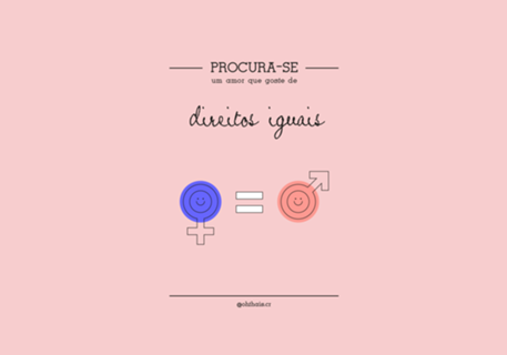 Procura-se um amor que goste de DIREITOS IGUAIS