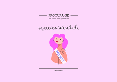 Procura-se um amor que goste de REPRESENTATIVIDADE