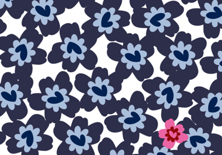 Flores da Gi blue
