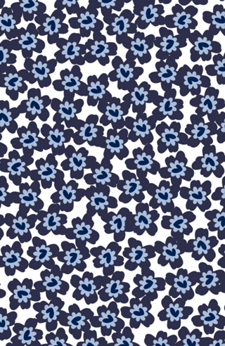Flores da Gi blue