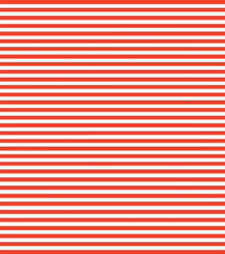 Red and White Vintage Thin Stripes