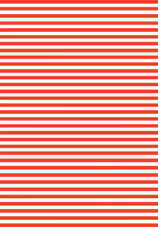 Red and White Vintage Thin Stripes