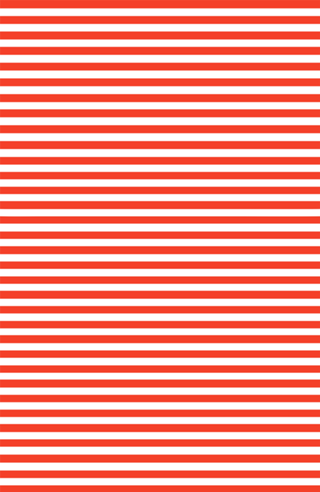 Red and White Vintage Thin Stripes