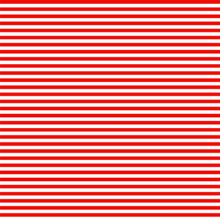 Red and White Vintage Thin Stripes