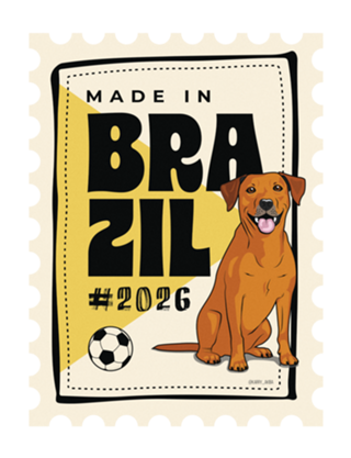 Made in Brazil - Cachorro Caramelo