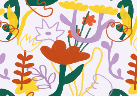 Tudo posso aprender entre as flores