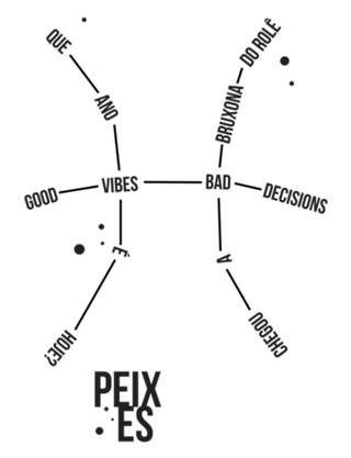 Signo De Peixes (Branca)