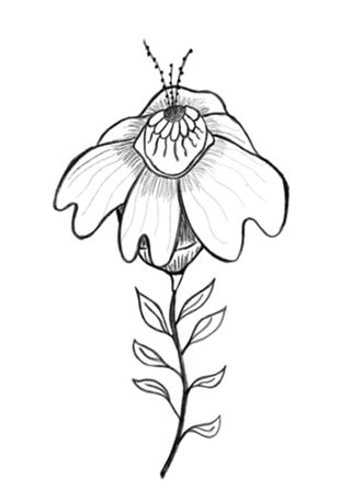 COLEÇÃO TATTOO -Flor 3