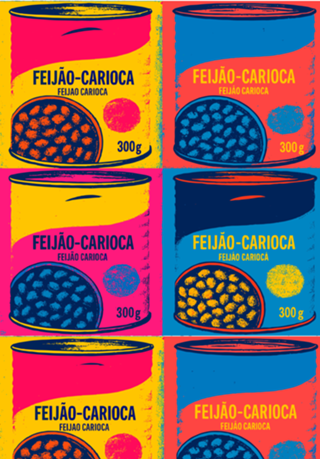 Pop art feijao