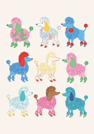 Poodles Pop Retrô