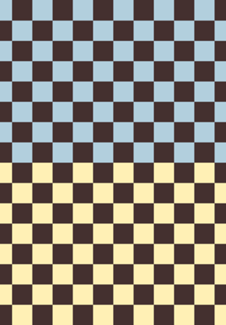 Quadriculado Fun - Butter and Blue