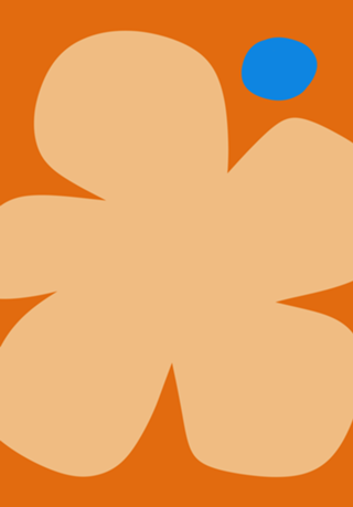 Flor - laranja