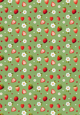 Strawberry Floral