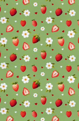 Strawberry Floral