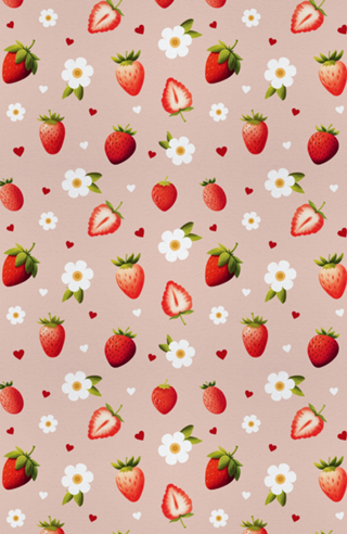Strawberry Floral III