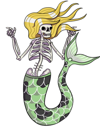 Sereia Esqueleto