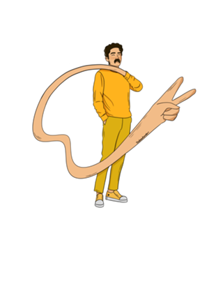 Jake o cachorro - Fanart humano