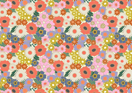 Floral Retro