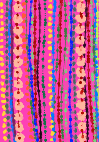 Abstrato Respingos coloridos