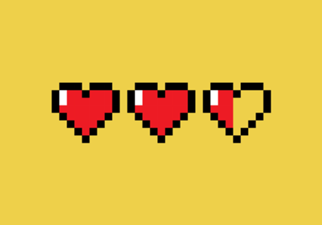 Pixel Hearts