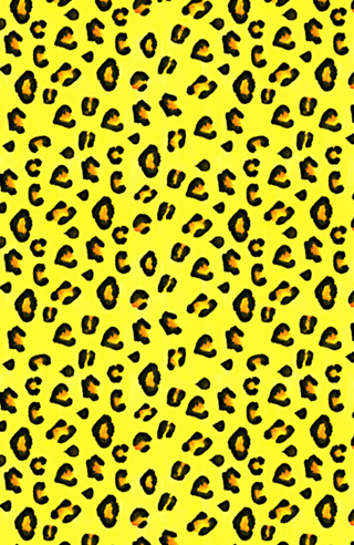 Animal print amarelo