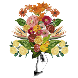 Botanical Blue Bouquet