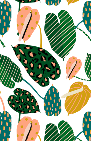 Folhagem tropical