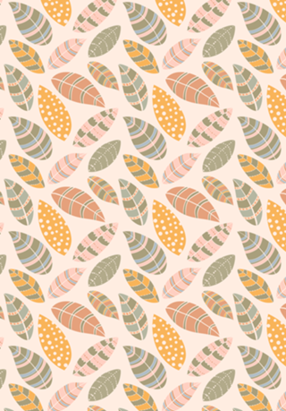 Pastel Leaves