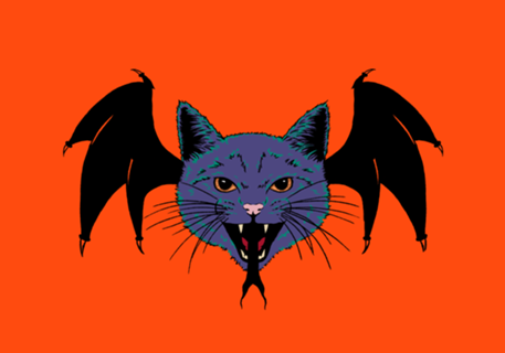 Cat snake bat - purple