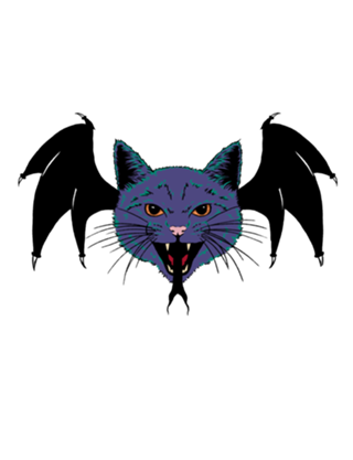Cat snake bat - purple
