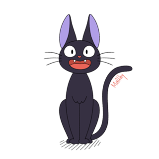Jiji (Ghibli fanart)