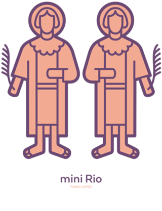 Cosme & damião mini rio