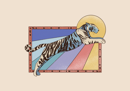 Rainbow Tiger