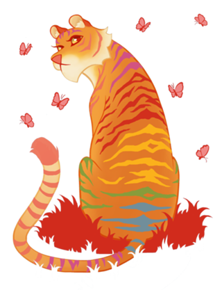 Tigre arco-íris