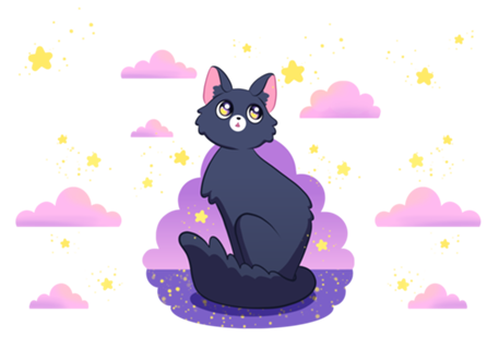 O gato e o luar