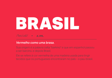 Vermelho Brasil como Brasa Copa do Mundo 2022
