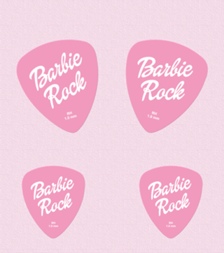 Palheta de Guitarra da Barbie