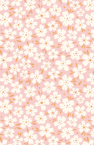Sakuras // rosa e laranja