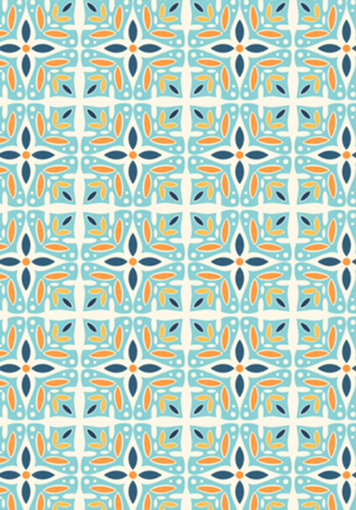 Happy Lisbon // Azulejo 1 // Turquesa