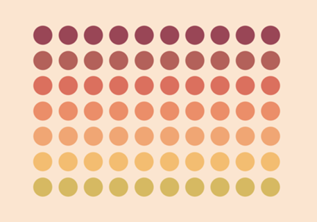 Dots sunset #1