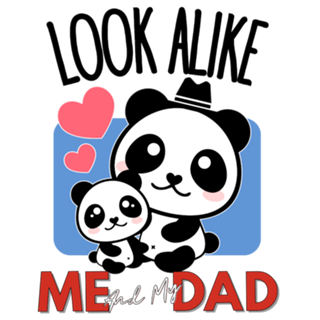 Look alike me and my dad