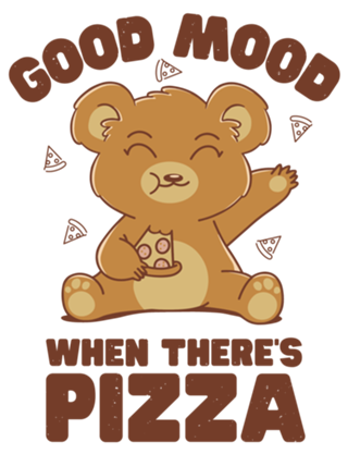 Good Mood When There's Pizza