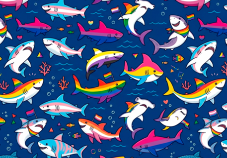 Tubarões do Orgulho: Mar de Diversidade