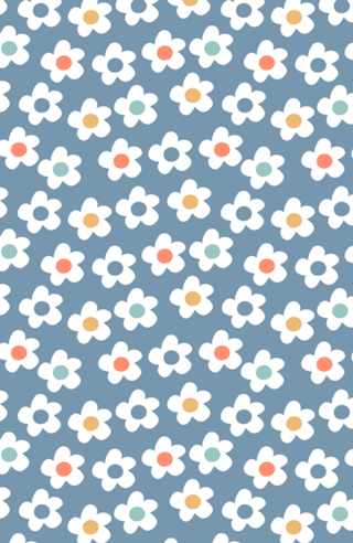 Flores Brancas - Cores Suaves