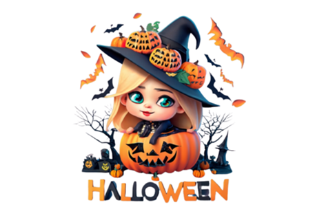 Bruxinha Do Halloween