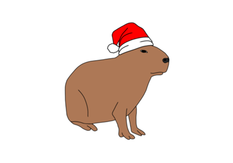 Capivara natalina