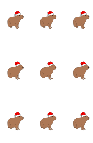 Capivara natalina